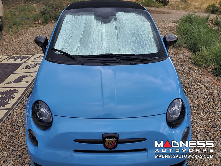 FIAT 500 Sun Shade/ Reflector - Front Windshield - Blackout